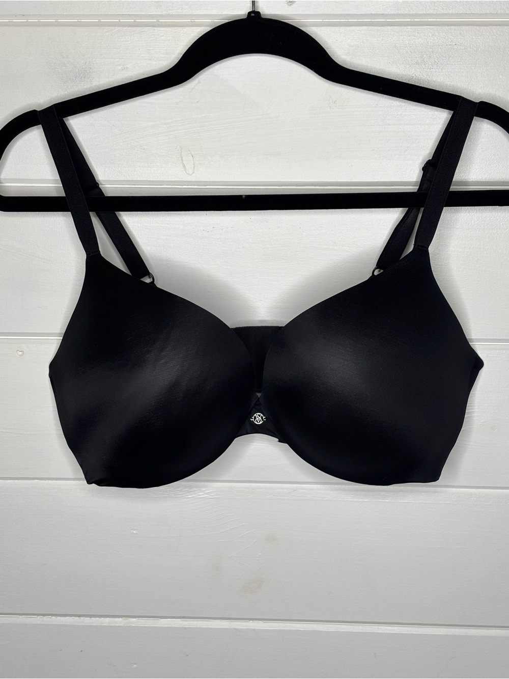 Victoria’s Secret So Obsessed Push Up Bra 36DD Black Smooth Underwire